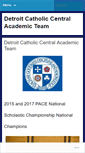 Mobile Screenshot of dccacademicteam.com